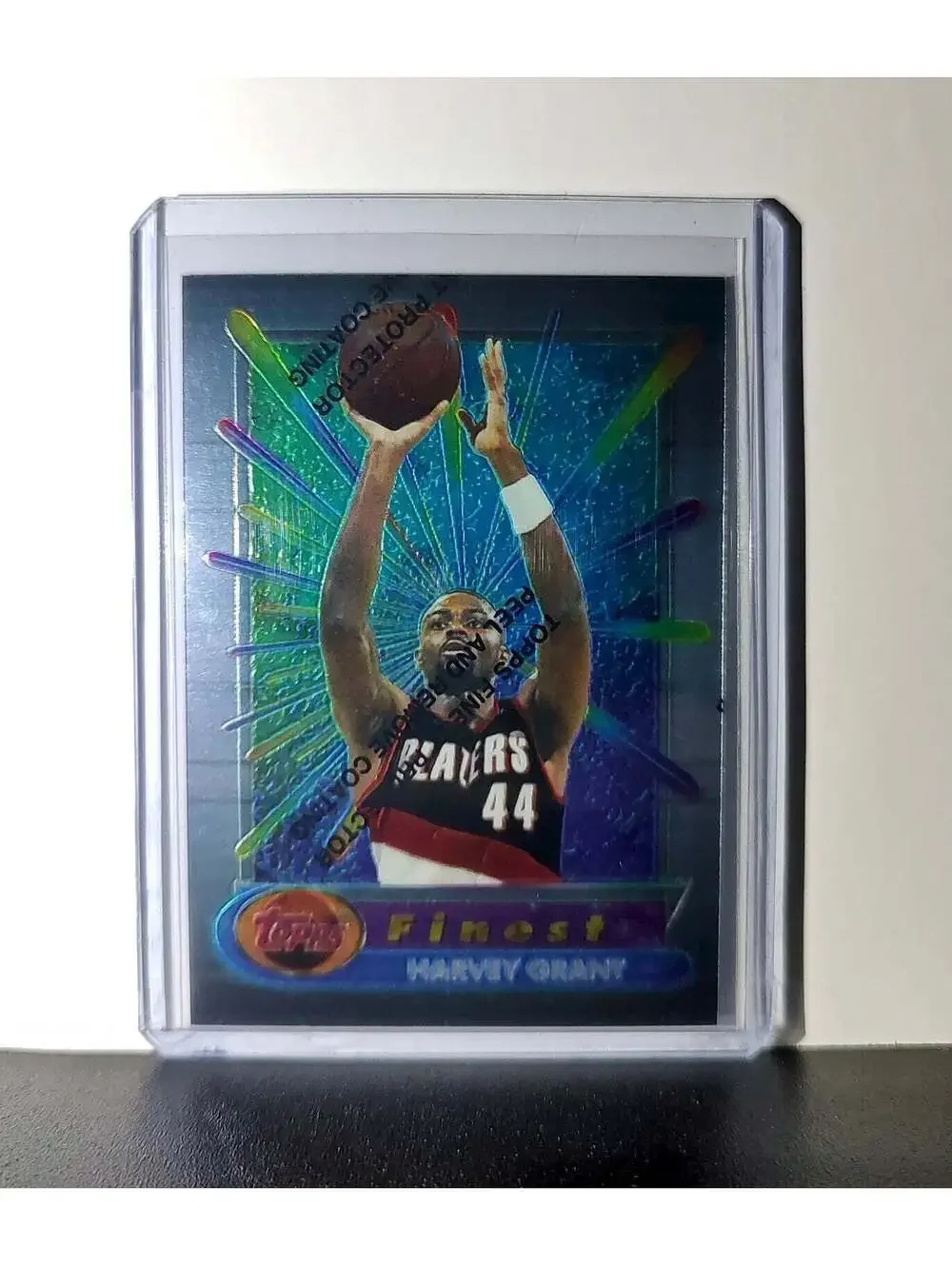 Harvey Grant 1994-95 Topps Finest #329 Basketball Card